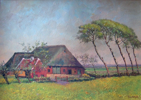 boerderij in de polder (zandvliet)